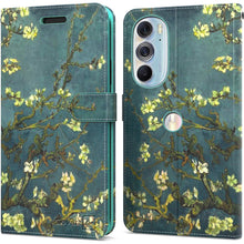 Load image into Gallery viewer, Motorola Edge+ Plus 2022 / Moto Edge 30 Pro Wallet Case - RFID Blocking Leather Folio Phone Pouch