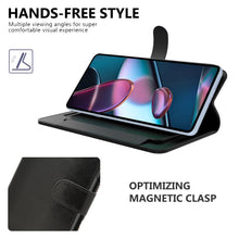 Load image into Gallery viewer, Motorola Edge+ Plus 2022 / Moto Edge 30 Pro Wallet Case - RFID Blocking Leather Folio Phone Pouch