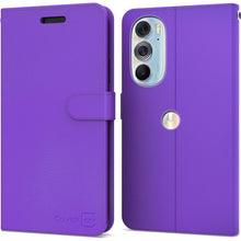 Load image into Gallery viewer, Motorola Edge+ Plus 2022 / Moto Edge 30 Pro Wallet Case - RFID Blocking Leather Folio Phone Pouch
