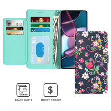 Load image into Gallery viewer, Motorola Edge+ Plus 2022 / Moto Edge 30 Pro Wallet Case - RFID Blocking Leather Folio Phone Pouch