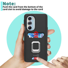 Load image into Gallery viewer, Motorola Edge+ Plus 2022 / Moto Edge 30 Pro Case Card Holder w/ Ring