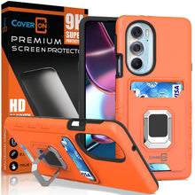 Load image into Gallery viewer, Motorola Edge+ Plus 2022 / Moto Edge 30 Pro Case Card Holder w/ Ring