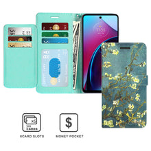 Load image into Gallery viewer, Motorola Moto G Stylus 5G 2022 Wallet Case RFID Blocking Leather Folio Phone Pouch