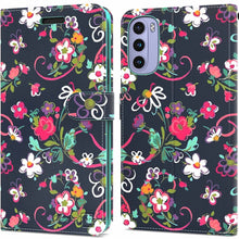 Load image into Gallery viewer, Motorola Moto G Stylus 5G 2022 Wallet Case RFID Blocking Leather Folio Phone Pouch