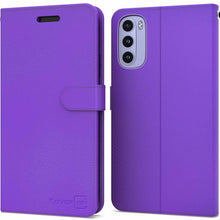 Load image into Gallery viewer, Motorola Moto G 5G 2022 Wallet Case RFID Blocking Leather Folio Phone Pouch