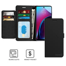 Load image into Gallery viewer, Motorola Moto G 5G 2022 Wallet Case RFID Blocking Leather Folio Phone Pouch