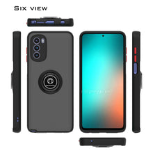 Load image into Gallery viewer, Motorola Moto G Stylus 5G 2022 Ring Case Clear Tinted Back Phone Cover