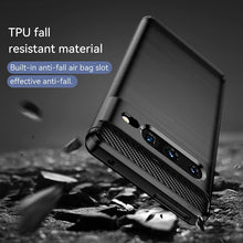 Load image into Gallery viewer, Google Pixel 7 Pro Case Slim TPU Phone Cover w/ Carbon Fiber