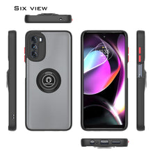 Load image into Gallery viewer, Motorola Moto G 5G 2022 Ring Case Clear Tinted Back Phone Cover