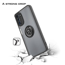 Load image into Gallery viewer, Motorola Moto G 5G 2022 Ring Case Clear Tinted Back Phone Cover