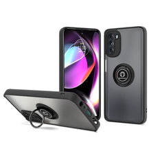 Load image into Gallery viewer, Motorola Moto G 5G 2022 Ring Case Clear Tinted Back Phone Cover