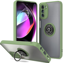 Load image into Gallery viewer, Motorola Moto G 5G 2022 Ring Case Clear Tinted Back Phone Cover