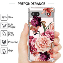 Load image into Gallery viewer, Google Pixel 6a Case Slim Transparent Clear TPU Design Phone Cover