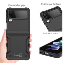 Load image into Gallery viewer, Samsung Galaxy Z Flip 4 Case Heavy Duty Military Grade Phone Cover