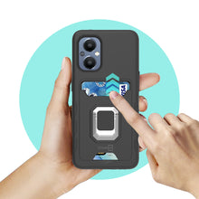 Load image into Gallery viewer, Oneplus Nord N20 5G Credit Card Holder Phone Case w/ Ring