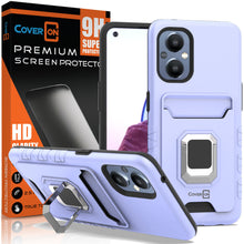 Load image into Gallery viewer, Oneplus Nord N20 5G Credit Card Holder Phone Case w/ Ring