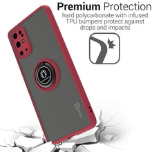 Load image into Gallery viewer, Samsung Galaxy S20 Plus Case Clear Tinted with Metal Ring Holder - Dynamic Series