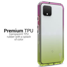 Load image into Gallery viewer, Google Pixel 4 XL Clear Case Full Body Colorful Phone Cover - Gradient Series