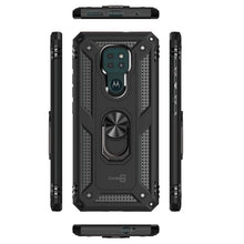 Load image into Gallery viewer, Motorola Moto E7 Case with Metal Ring - Resistor Series