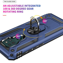 Load image into Gallery viewer, Motorola Moto E7 Case with Metal Ring - Resistor Series