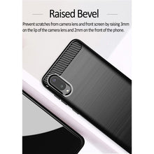 Load image into Gallery viewer, Samsung Galaxy A02 / Galaxy M02 Slim Soft Flexible Carbon Fiber Brush Metal Style TPU Case