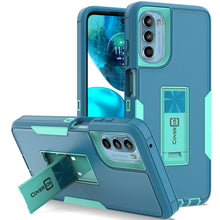 Load image into Gallery viewer, Motorola Moto G 5G 2022 Case Heavy Duty Rugged Phone Cover w/ Kickstand