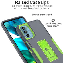 Load image into Gallery viewer, Motorola Moto G 5G 2022 Case Heavy Duty Rugged Phone Cover w/ Kickstand