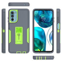 Load image into Gallery viewer, Motorola Moto G 5G 2022 Case Heavy Duty Rugged Phone Cover w/ Kickstand