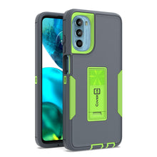 Load image into Gallery viewer, Motorola Moto G 5G 2022 Case Heavy Duty Rugged Phone Cover w/ Kickstand