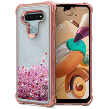 Load image into Gallery viewer, LG K51 / Reflect Case - Liquid Glitter TPU Phone Cover - Sparkle Series