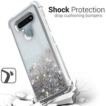 Load image into Gallery viewer, LG K51 / Reflect Case - Liquid Glitter TPU Phone Cover - Sparkle Series