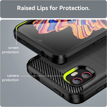 Load image into Gallery viewer, Samsung Galaxy XCover 6 Pro / XCover Pro 2 Case Slim TPU Phone Cover w/ Carbon Fiber