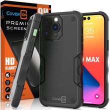 Load image into Gallery viewer, Apple iPhone 14 Pro Max Case Heavy Duty Military Grade Phone Cover
