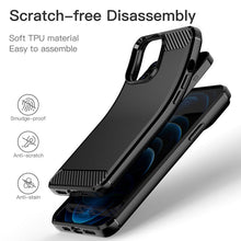 Load image into Gallery viewer, Apple iPhone 14 Plus Case Slim TPU Phone Cover w/ Carbon Fiber