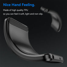 Load image into Gallery viewer, Apple iPhone 14 Plus Case Slim TPU Phone Cover w/ Carbon Fiber