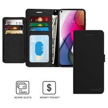 Load image into Gallery viewer, Motorola Moto G Stylus 2021 Wallet Case - RFID Blocking Leather Folio Phone Pouch - CarryALL Series