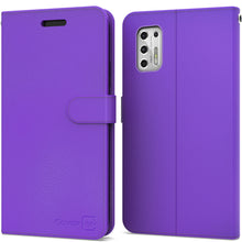 Load image into Gallery viewer, Motorola Moto G Stylus 2021 Wallet Case - RFID Blocking Leather Folio Phone Pouch - CarryALL Series