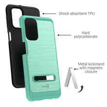 Load image into Gallery viewer, Samsung Galaxy A32 5G Case - Metal Kickstand Hybrid Phone Cover - SleekStand Series