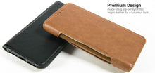 Load image into Gallery viewer, iPhone XS Max Wallet Phone Case, Vegan Leather Phone Cover with Detachable Credit Card Holder, Car Mount Compatible - Scout Series