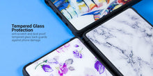 Load image into Gallery viewer, iPhone XS Max Tempered Glass Phone Cover Case - Gallery Series