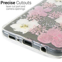 Load image into Gallery viewer, Samsung Galaxy S10 5G Flower Case Handmade Slim Fit TPU Phone Cover - Real Flower TPU Series