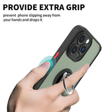 Load image into Gallery viewer, Apple iPhone 14 Pro Max Ring Case Clear Tinted Back Phone Cover