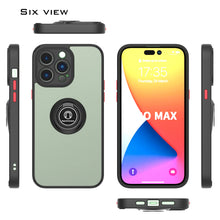 Load image into Gallery viewer, Apple iPhone 14 Pro Ring Case Clear Tinted Back Phone Cover