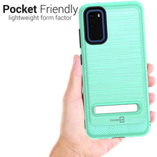 Load image into Gallery viewer, Samsung Galaxy S20 Case - Metal Kickstand Hybrid Phone Cover - SleekStand Series