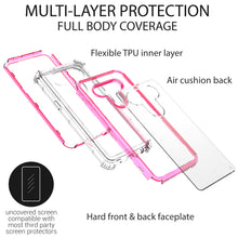 Load image into Gallery viewer, LG K51 / Reflect Clear Liquid Glitter Case - Full Body Tough Military Grade Shockproof Phone Cover