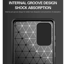 Load image into Gallery viewer, Samsung Galaxy A72 Slim Soft Flexible Carbon Fiber Brush Metal Style TPU Case