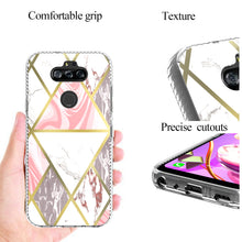 Load image into Gallery viewer, LG Phoenix 5 / Fortune 3 Design Case - Shockproof TPU Grip IMD Design Phone Cover