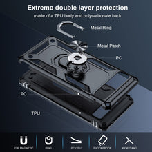 Load image into Gallery viewer, Google Pixel 6a Case with Metal Ring Kickstand