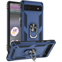 Load image into Gallery viewer, Google Pixel 6a Case with Metal Ring Kickstand