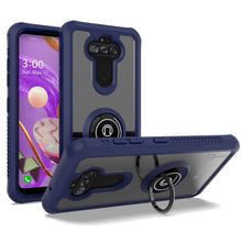 Load image into Gallery viewer, LG Tribute Monarch / Risio 4 / K8x Case - Clear Tinted Metal Ring Phone Cover - Dynamic Series